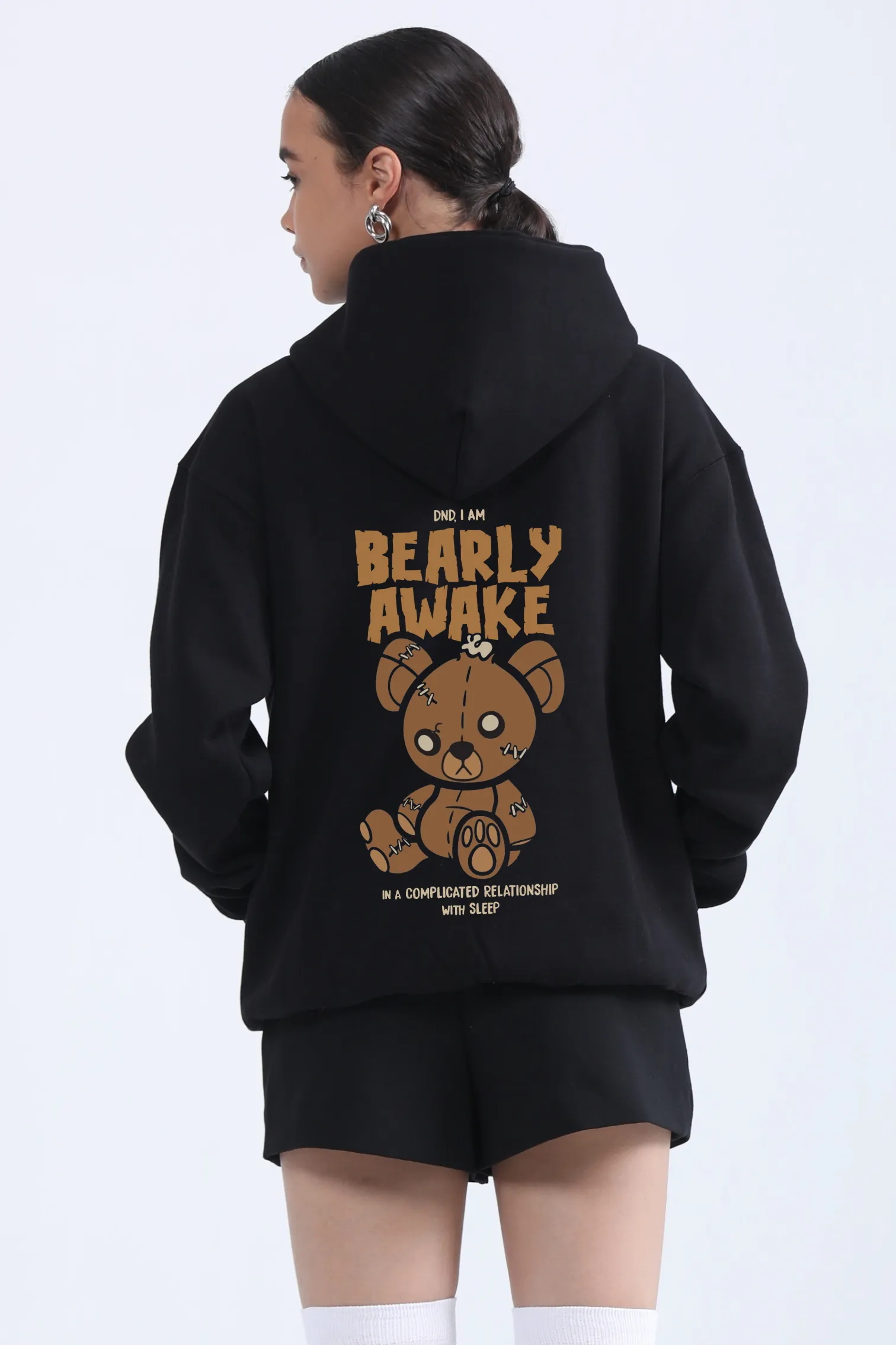 Bearly Awake - Oversized Hoodie