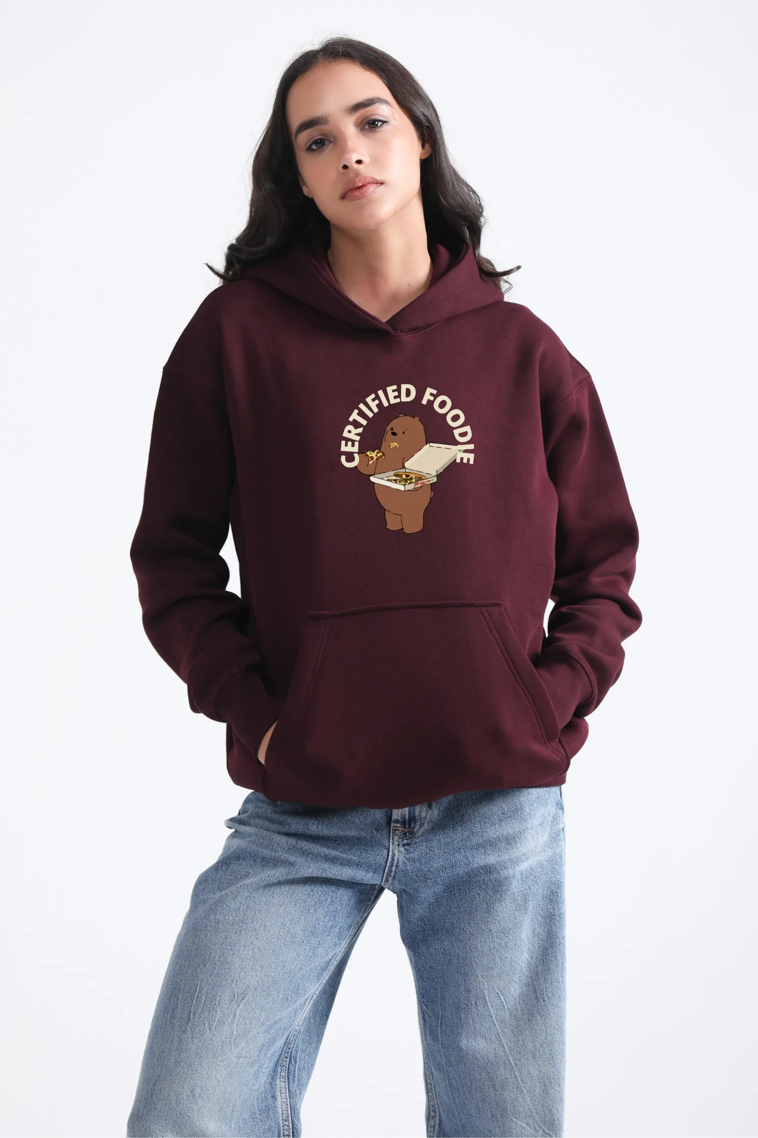 Certified Foodie-Oversized Hoodie