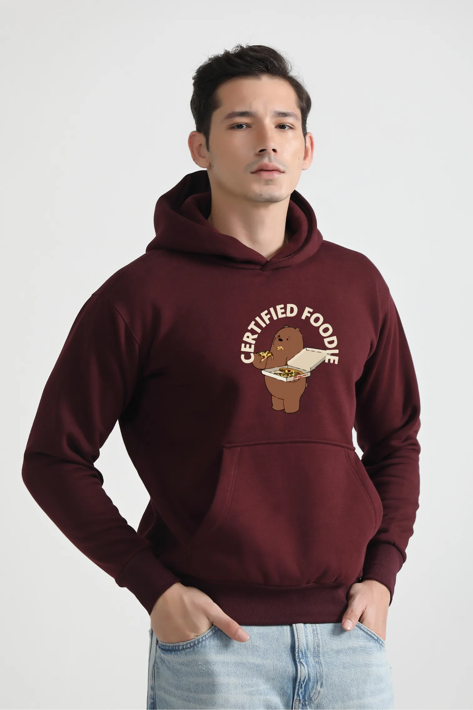 Certified Foodie-Oversized Hoodie