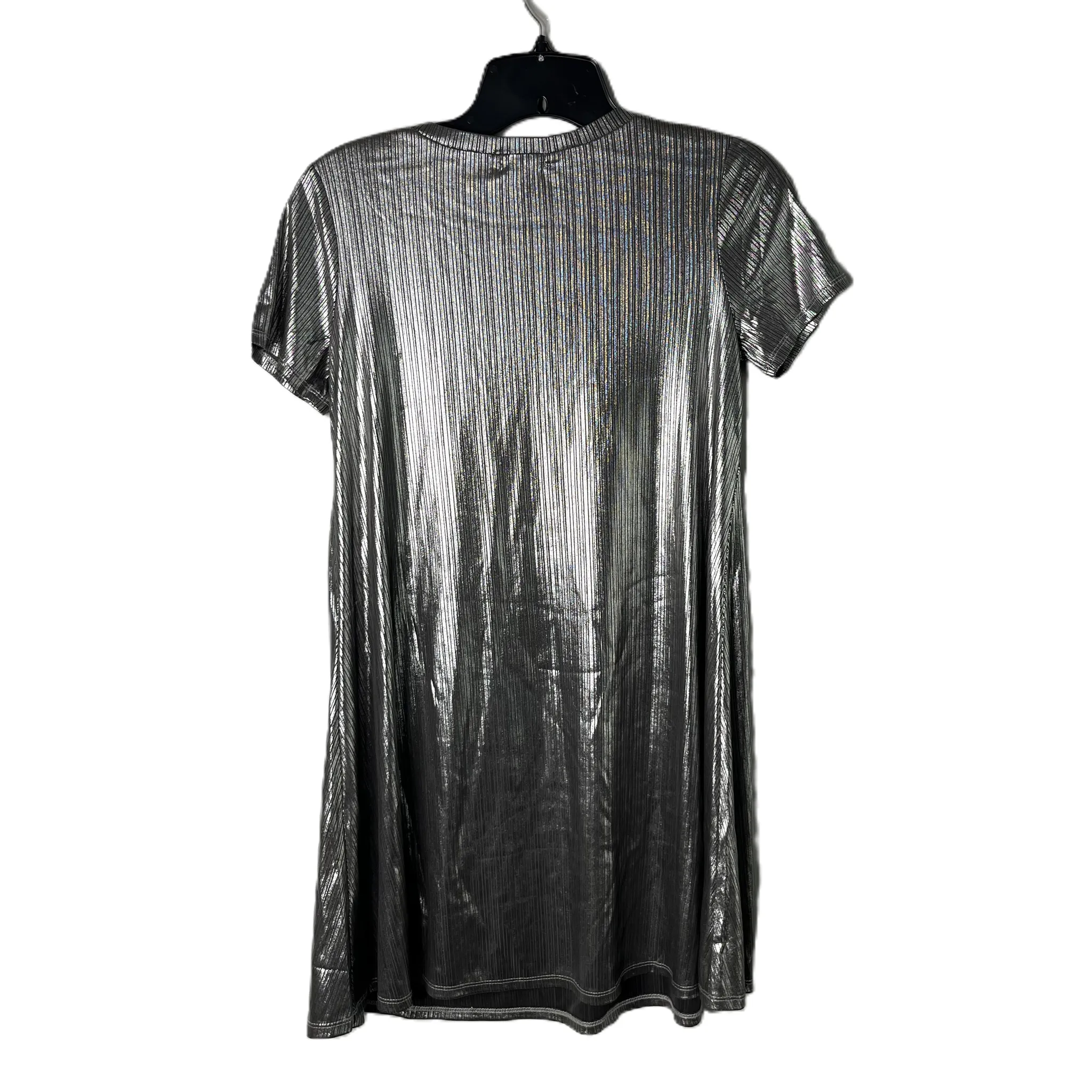 Dress Casual Midi By Love Fire In Silver, Size: Xs